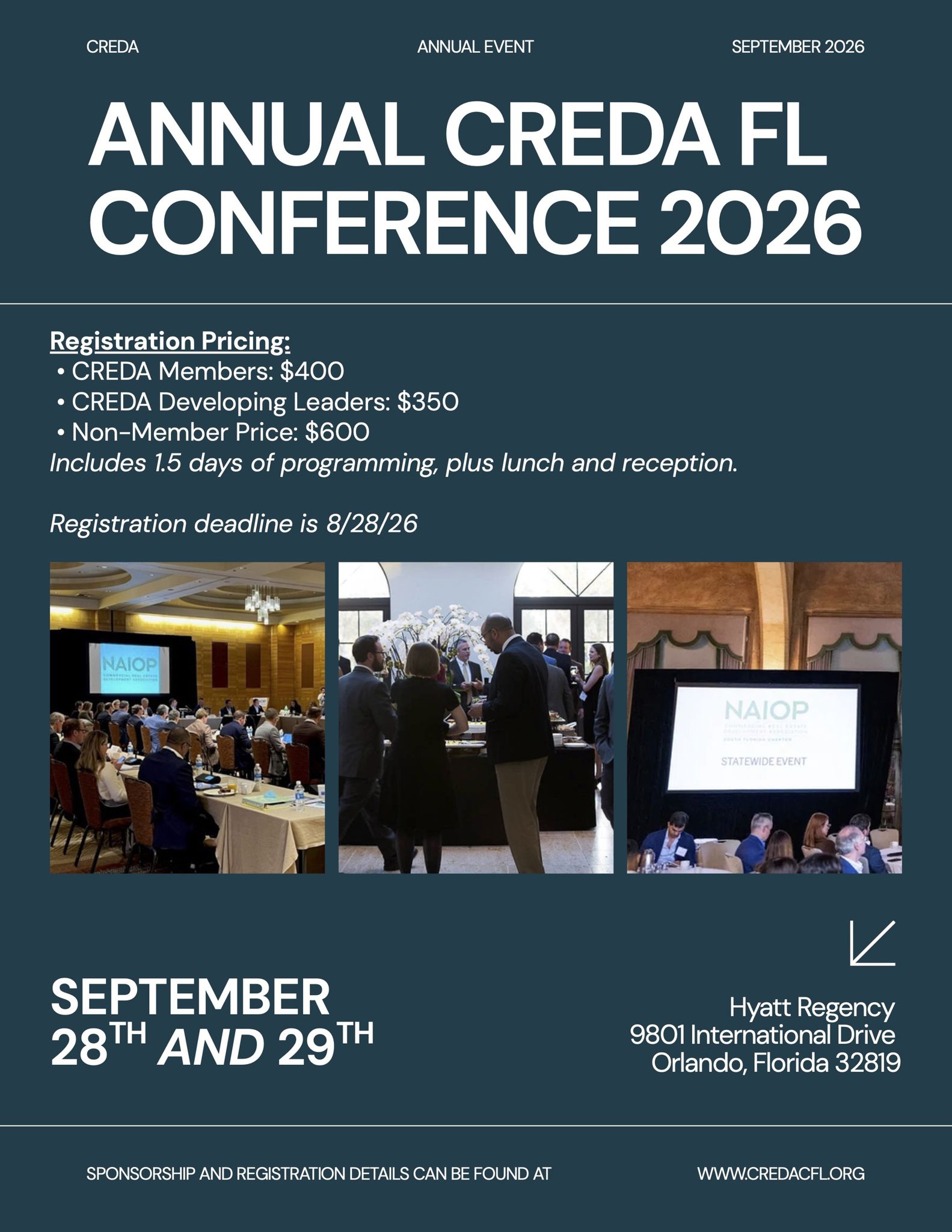 2026 CREDA Statewide Conference event banner