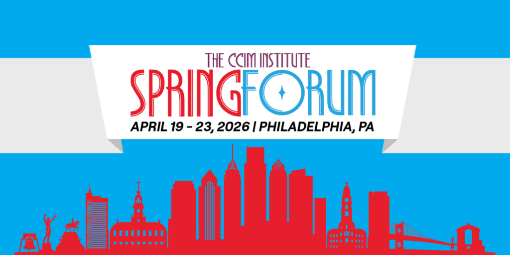 CCIM Spring Forum 2026 event banner